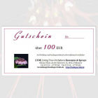 Geschenk-Gutschein 100 € für LTOE Orchideen-Essenzen-Shop